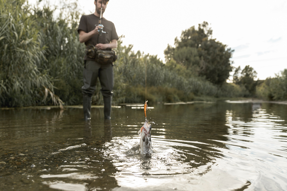 Fishing gear: hooks and tackle 