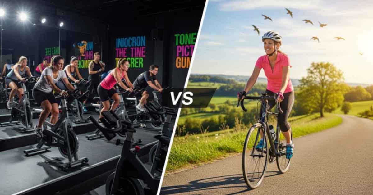 Indoor vs Outdoor Cycling