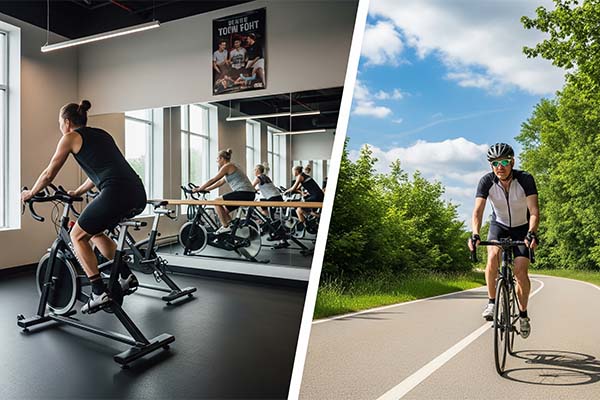 Indoor vs Outdoor Cycling